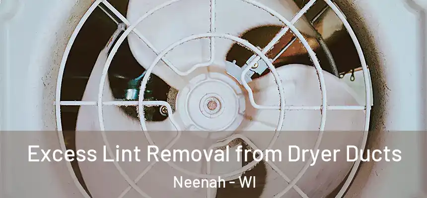Excess Lint Removal from Dryer Ducts Neenah - WI
